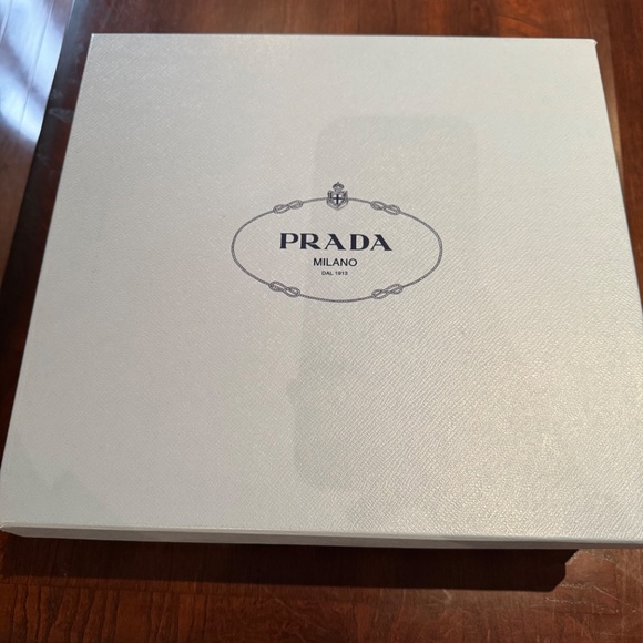 Prada Logo Embossed Lace-Up Boots - Picture 2 of 5